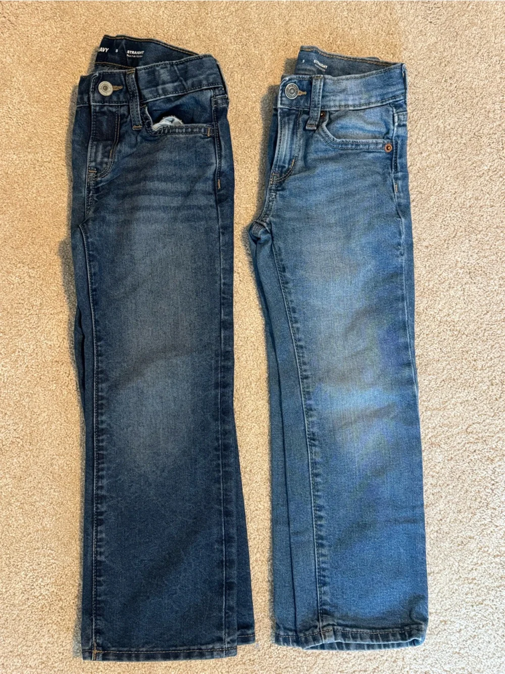 Old Navy Boy’s Jeans - Dark Blue & Medium Blue